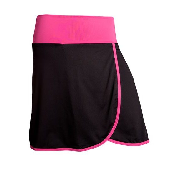 Dámská sportovní sukně SilverCool  černo/růžová
