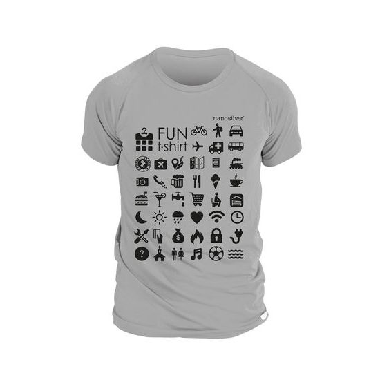 Pánské triko TRAVEL Classic šedé