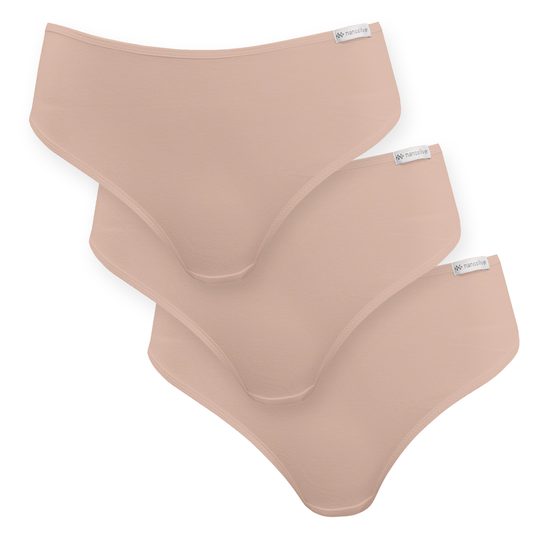 Sada 3x kalhotky vysoké nanosilver