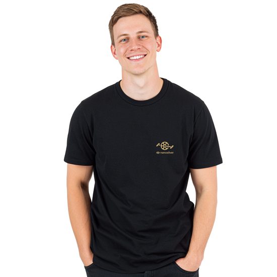 Pánské tričko nanosilver CYCLING THERAPY  černá