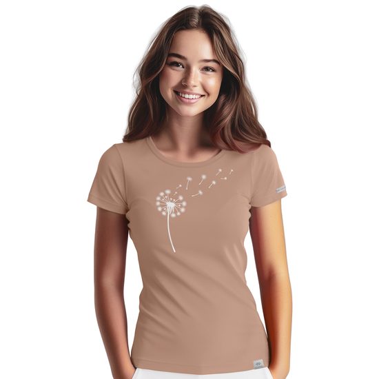 Dámské triko nanosilver FLUFF béžová