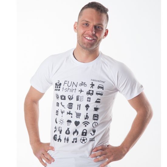 Pánské tričko nanosilver TRAVEL fun