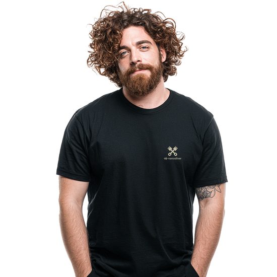 Pánské tričko nanosilver JSEM KLASIKA