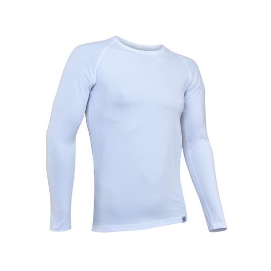 Pánské triko nanosilver dlouhý rukáv bílé