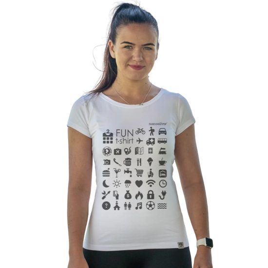 Dámské tričko nanosilver TRAVEL