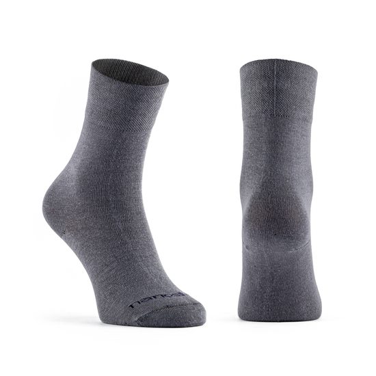 Společenské ponožky se stříbrem nanosilver NEWSpolečenské ponožky se stříbrem nanosilver šedé