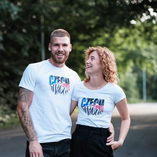 Dámské triko REPUBLIC TRIKOLORA bílá