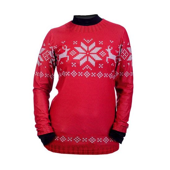 Párový set termo triček SVETR - 2 termo trika s motivem norského svetru