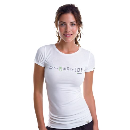 Dámské tričko nanosilver Survival kit