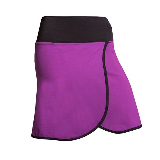 Dámská sportovní sukně SilverCool  fialovo/černá