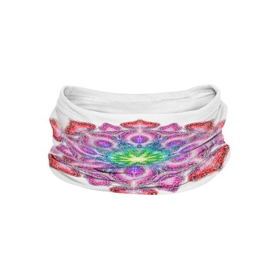 Multifunkční antibakteriální nákrčník/tunel se stříbrem Mandala