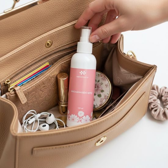 Antibakteriální sprej nanosilver pro ženy