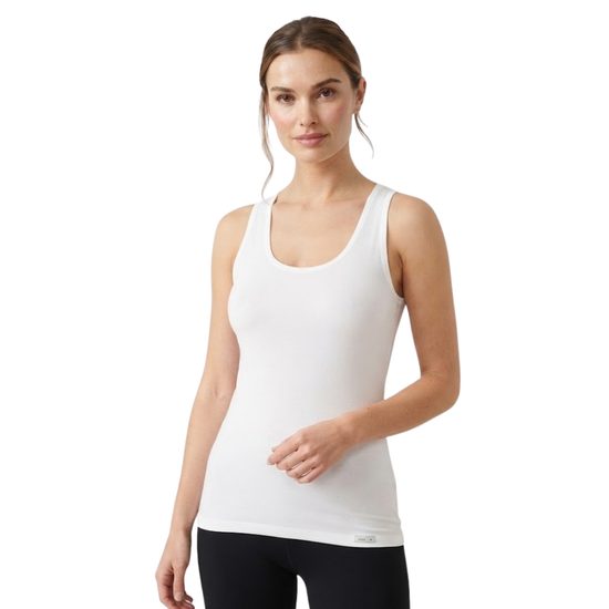 Dámské fitness tílko nanosilver bílá
