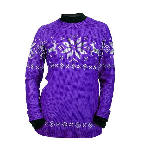 Párový set termo triček SVETR - 2 termo trika s motivem norského svetru