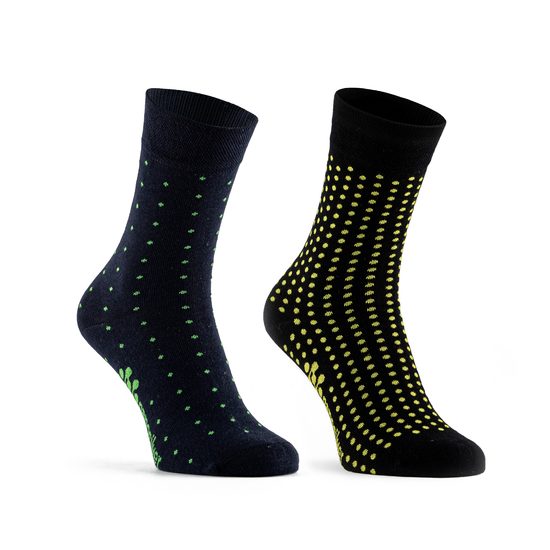 Společenské ponožky s drobnými motivy