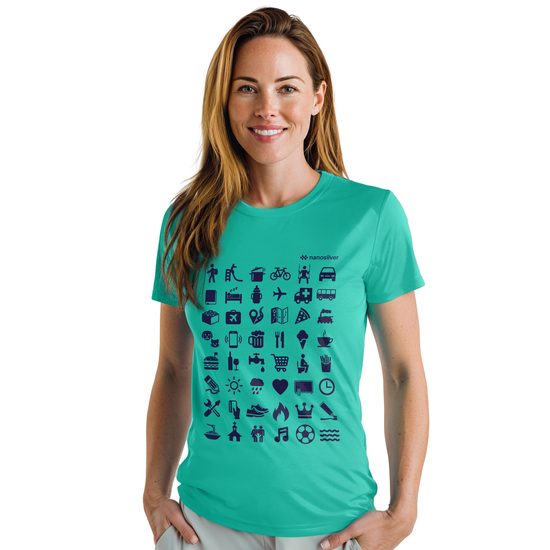 Dámské tričko nanosilver KidsTalk