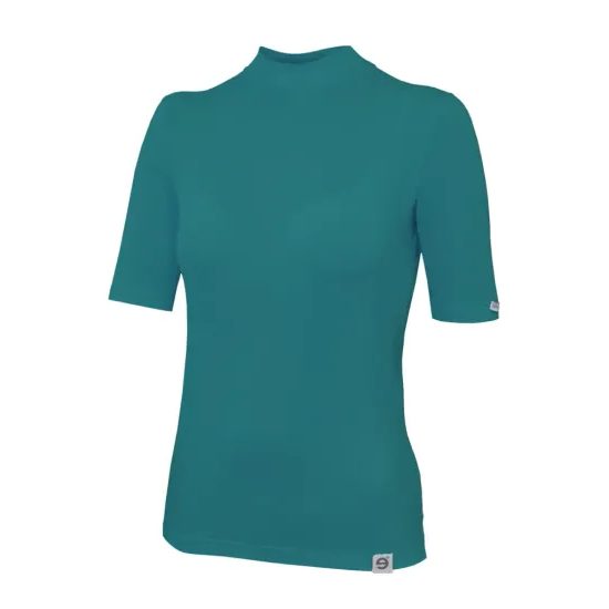 Dámské triko nanosilver stojáček smaragdová