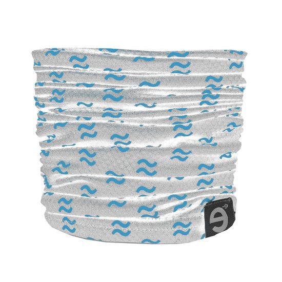 Multifunkční antibakteriální nákrčník/tunel se stříbrem Vlnky