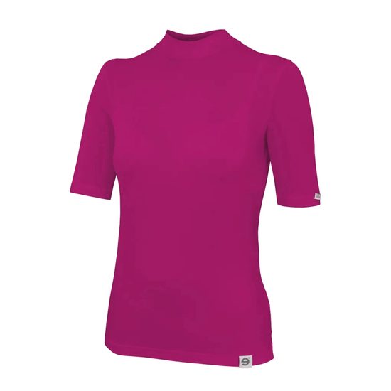 Dámské triko nanosilver stojáček vínová