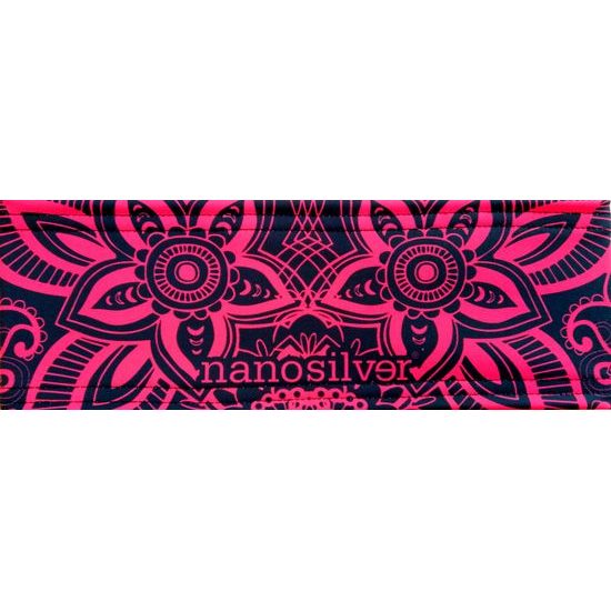 Sportovní čelenka černá s potiskem