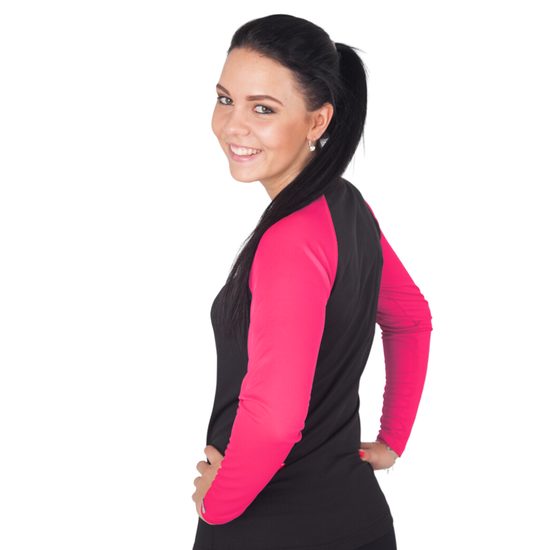 Dámské termo tričko nanosilver KOMBI s MERINO vlnou