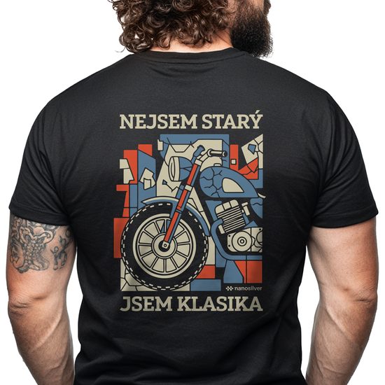 triko nanosilver JSEM KLASIKA pro motorkáře