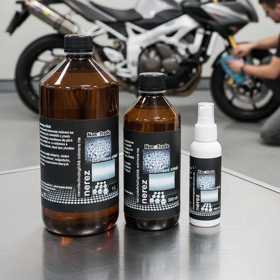 Nerez/chrom/hliník - ochrana povrchů