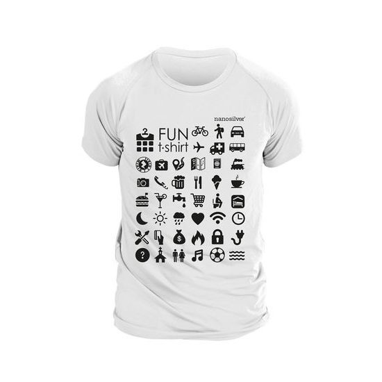 Pánské triko TRAVEL Classic bílé