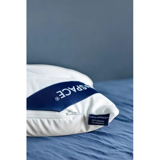Protiroztočový anatomický ortopedický polštář s paměťovou pěnou – prošitý se zipem nanoSPACE