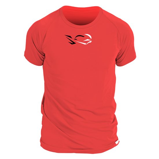 Pánské triko nanosilver RIDE červená