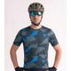 Pánský e-bike dres se stříbrem BLOCKS