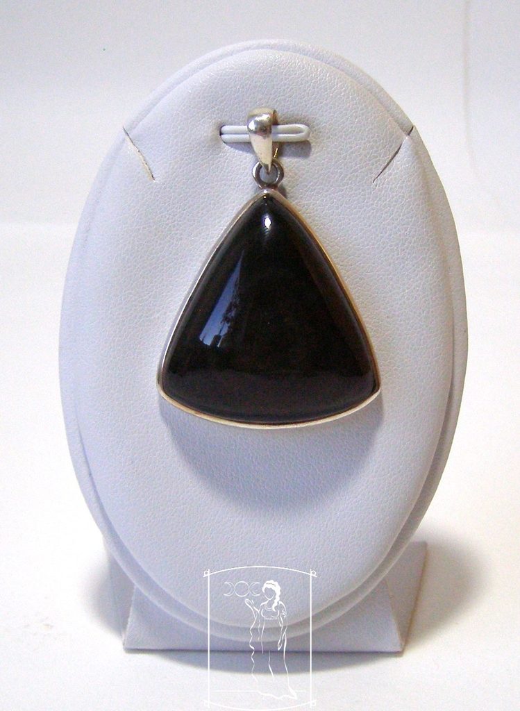 Duhový obsidián - stříbrný přívěsek - Duhový obsidián - Tajemná Hékaté -  Magické místo, kde nejen čarodějky naleznou to, co hledají. Vítejte u nás :)
