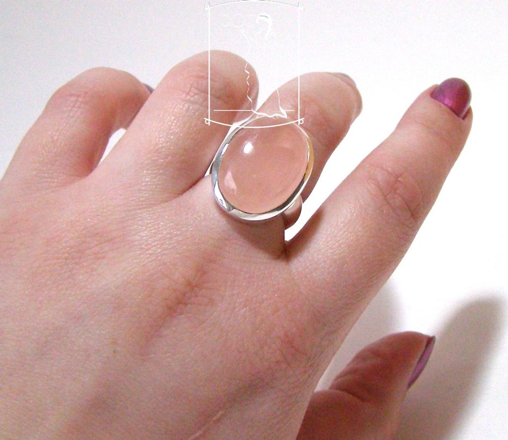 Růženín - stříbrný prsten - Stříbrné prsteny - Tajemná Hékaté - Magické  místo, kde nejen čarodějky naleznou to, co hledají. Vítejte u nás :)