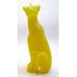 Kočka žlutá - figurální svíce