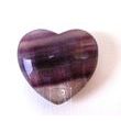 Purpurový fluorit - srdce