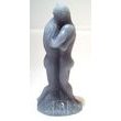 Milenci - šedá figurální svíce