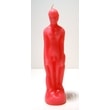 Muž růžový - figurální svíce