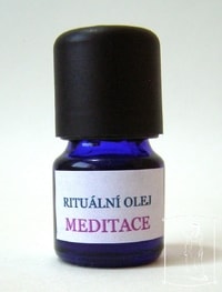 Meditace - rituální olej