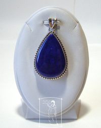 Lapis lazuli - stříbrný přívěsek