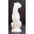 Kočka bílá - figurální svíce