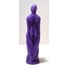 Muž fialový - figurální svíce