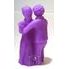 Pár fialový - figurální svíce