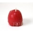 Lebka červená - figurální svíce