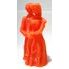 Pár oranžový - figurální svíce