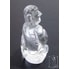 Smějící se Buddha - Křišťál (3,7 cm)