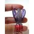 Purpurový fluorit - Anděl (4 cm)
