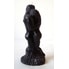 Milenci - černá figurální svíce