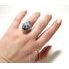 Merlinit - stříbrný prsten