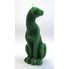 Kočka zelená - figurální svíce