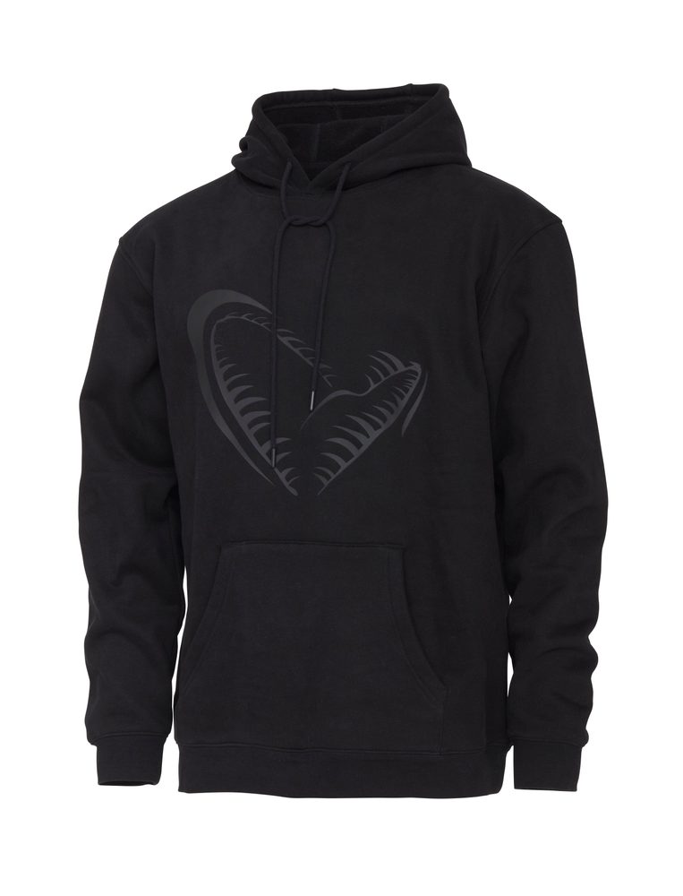 E-shop Savage Gear Rybářská Mikina Jaw Hoodie Black - L,Savage Gear Rybářská Mikina Jaw Hoodie Black - L